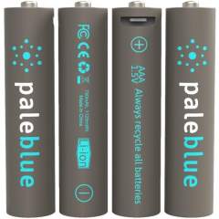 Pale Blue Li-Ion Rechargeable AAA Battery (4kpl) -akkuparisto
