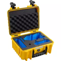 B&W Outdoor Case 3000 DJI Air 3 kopterilaukku - Keltainen