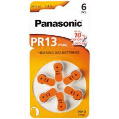 Panasonic PR 13 Kuulokojeparisto (6kpl)