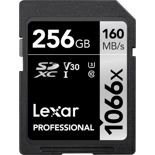 Lexar Professional 256GB SDXC UHS-I (1066x, 160Mb/s) -muistikortti