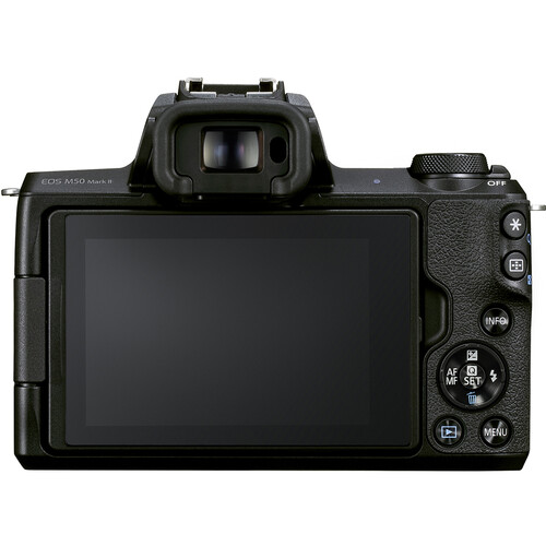 Canon EOS M50 Mark II runko -musta