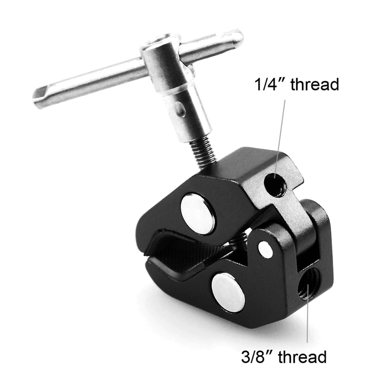 Smallrig 735 Super Clamp with 1/4" and 3/8" thread -puristin