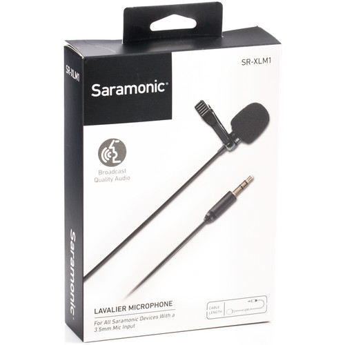 Saramonic SR-XLM1 lavalier 3.5mm TRS -nappimikrofoni