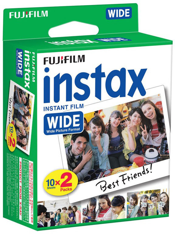 Fujifilm Instax Wide Film (60 kuvaa) -pikafilmipaketti