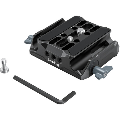 Smallrig 3357 Universal LWS Baseplate with Dual 15mm Rod Clamp