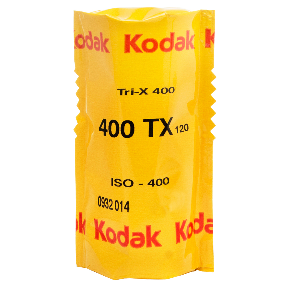 Kodak Tri-X 400 120 -mustavalkofilmi