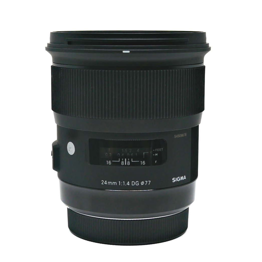 (Myyty) Sigma 24mm f/1.4 Art DG HSM (Canon) (käytetty) (takuu)