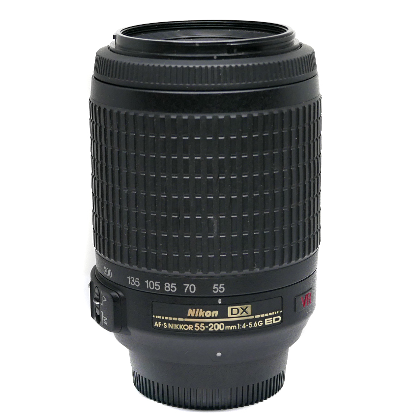 (Myyty) Nikon AF-S DX Nikkor 55-200mm f/4-5.6 G VR IF-ED (Käytetty)