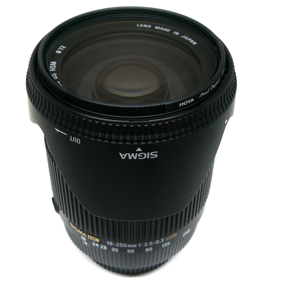 (Myyty) Sigma 18-250mm f/3.5-6.3 DC OS HSM (Nikon) (käytetty)