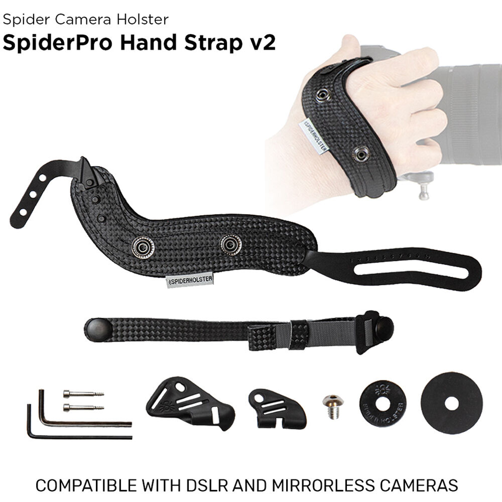 Spider Holster SpiderPro V2 Hand Strap kämmenhihna - Graphite