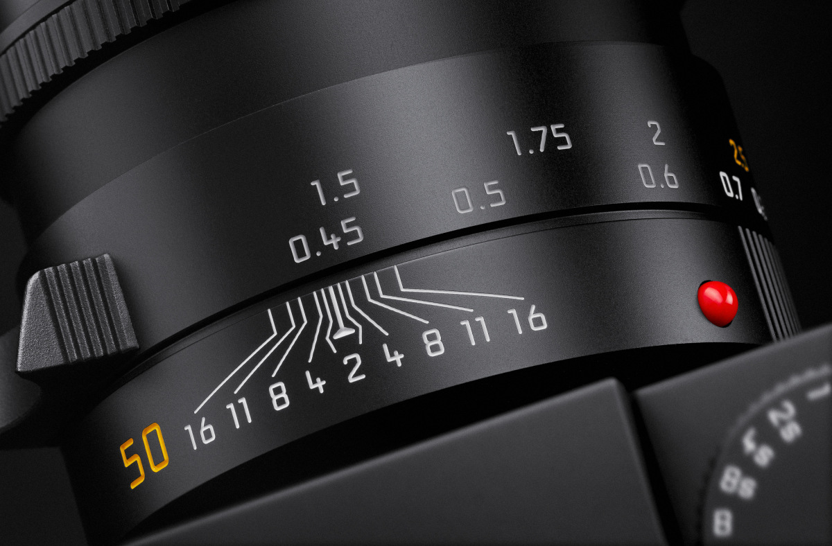 Leica Summilux-M 50mm f/1.4 ASPH objektiivi (2023 malli) - Musta