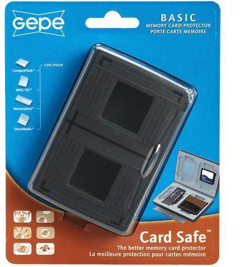 Gepe Card Safe Extreme muistikorttikotelo - Musta