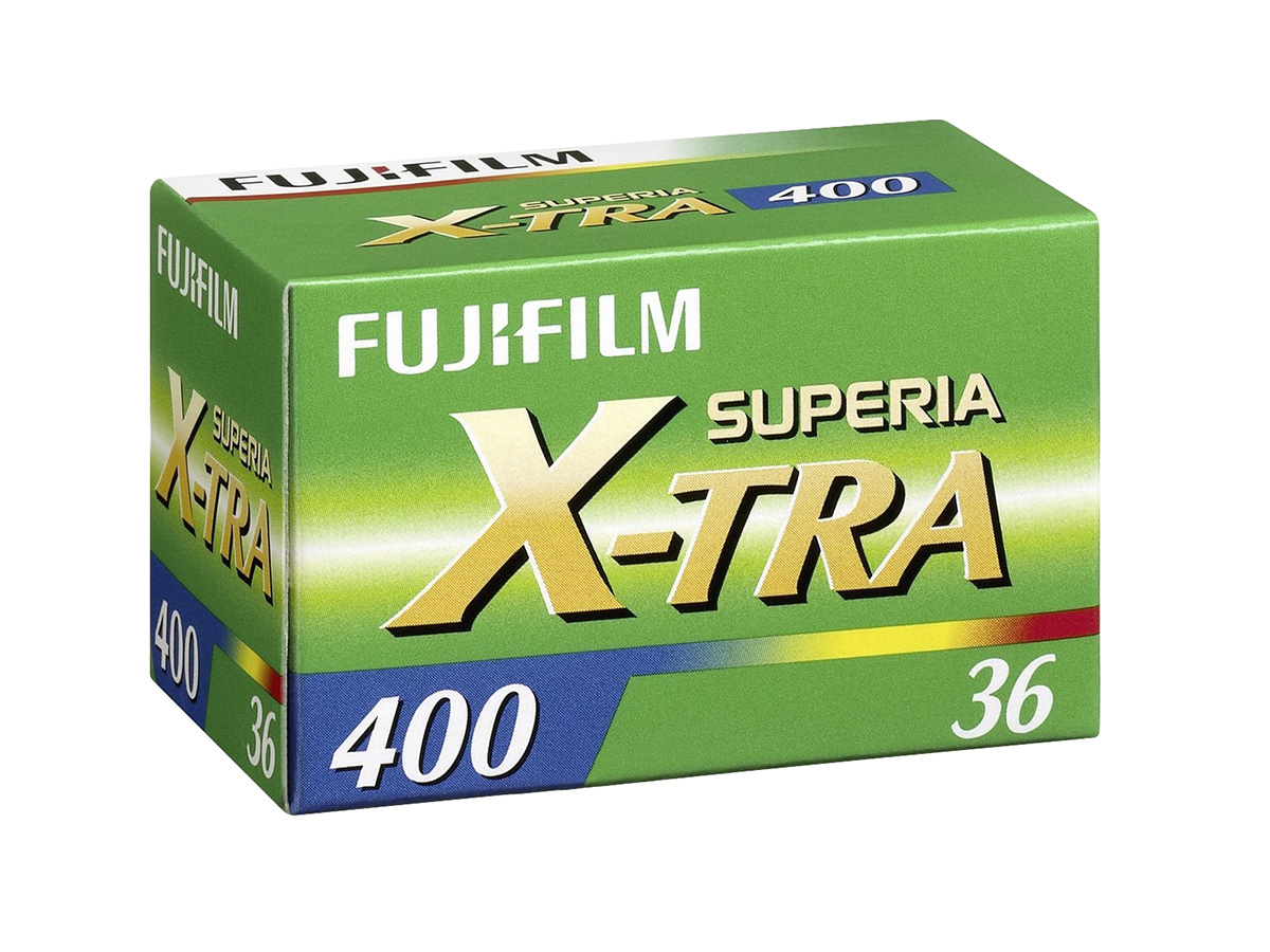 Fujifilm Superia X-Tra 400 135-36 -värinegatiivifilmi
