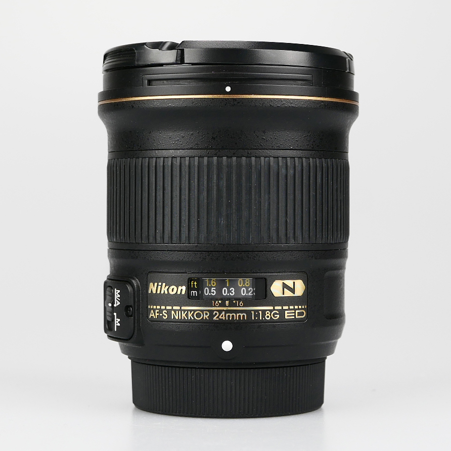 (Myyty) Nikon Nikkor AF-S 24mm f/1.8 G ED N (käytetty) (sis ALV)
