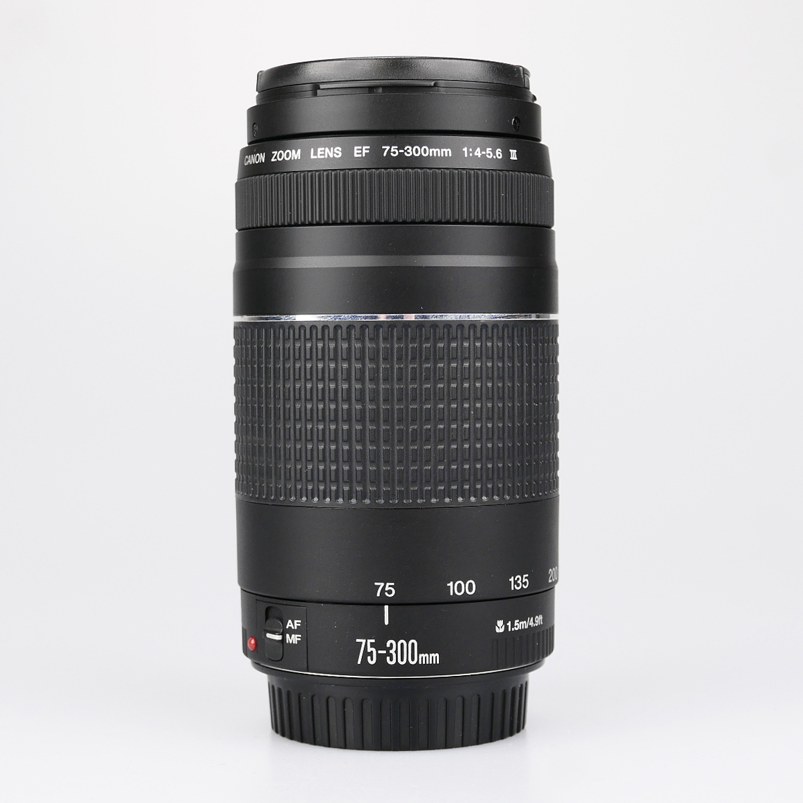 (Myyty) Canon EF 75-300mm f/4-5.6 III zoom-objektiivi (käytetty)