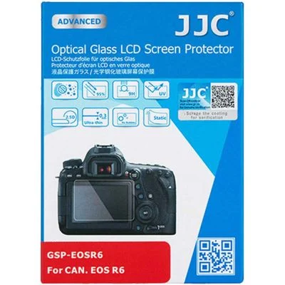 JJC GSP-EOSR6 Optical Glass Protector -lasinen näytönsuoja (Canon EOS R6)