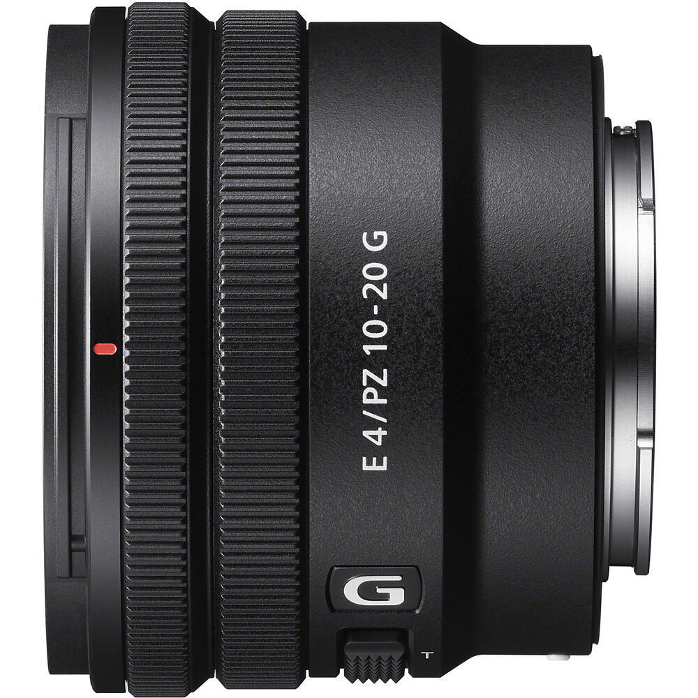 Sony E 10-20mm f/4 PZ G -objektiivi