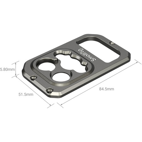 SmallRig 3635 17mm Threaded Lens Backplate for iPhone 13 Pro Mobile Cage