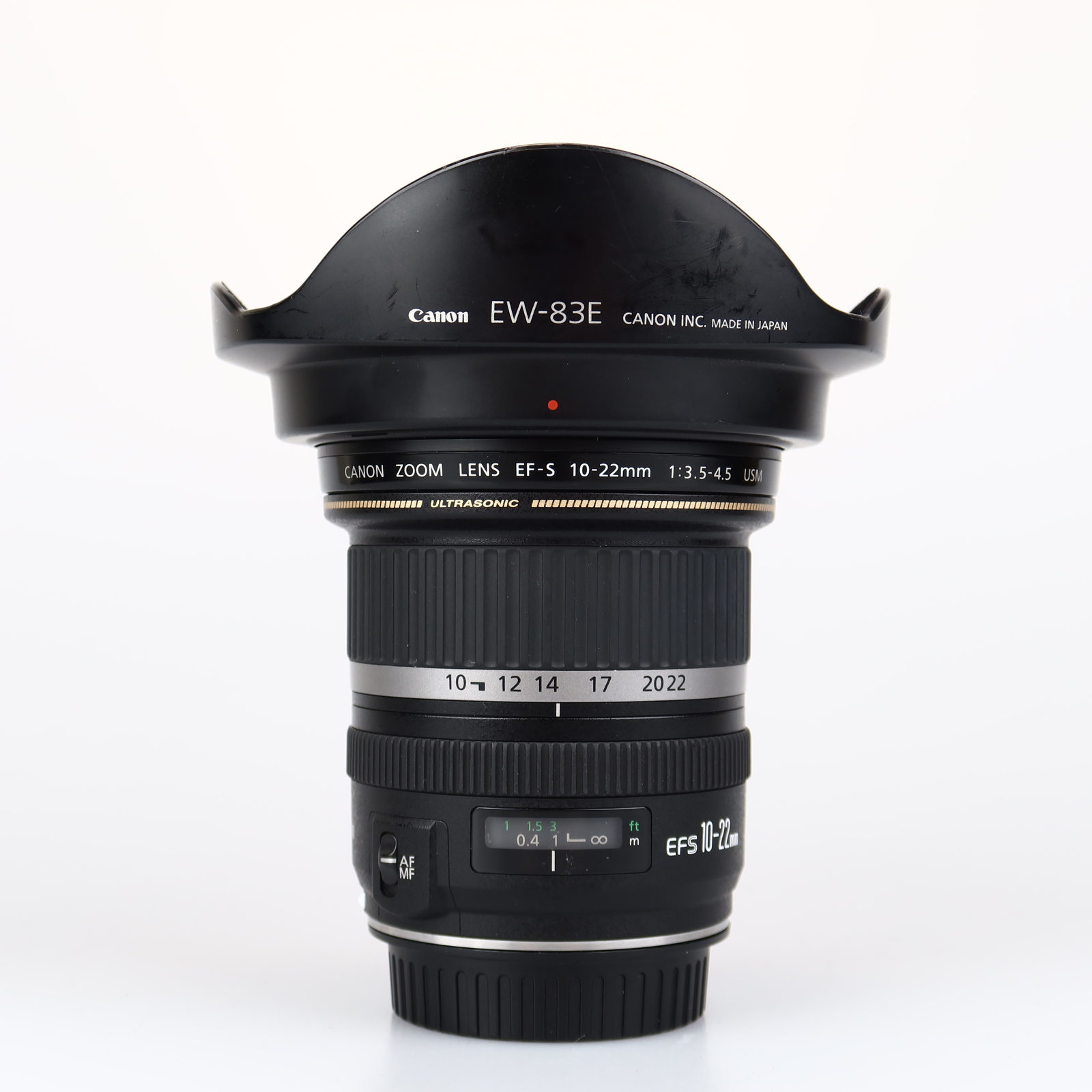 (Myyty) Canon EF-S 10-22mm f/3.5-4.5 USM (käytetty)