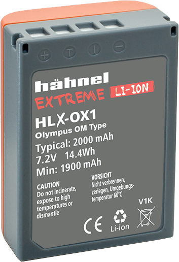 Hähnel Extreme HLX-OX1 -akku (Olympus BLX-1)
