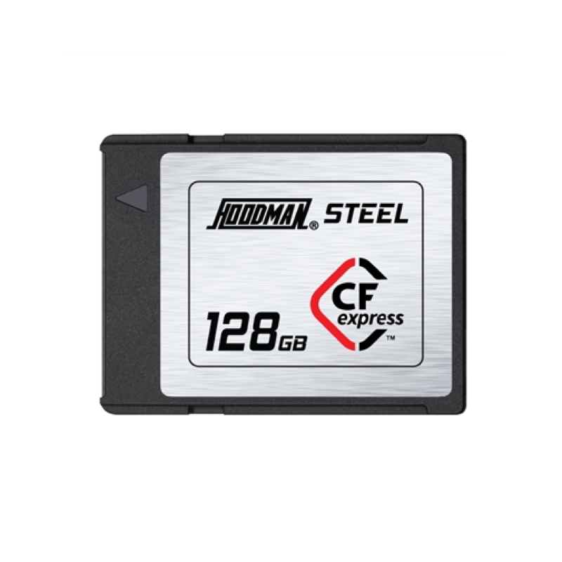 Hoodman CFexpress 128GB (Type B) -muistikortti + kortinlukija