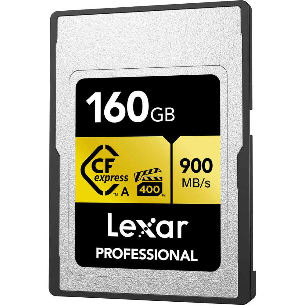 Lexar CFexpress Type A 160GB Pro Gold (VPG400) -muistikortti