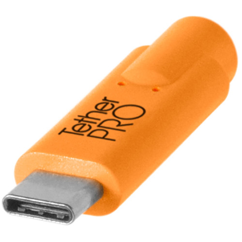 Tether Tools TetherPro (4,6m) USB Type-C to USB Mini-B kaapeli - Oranssi