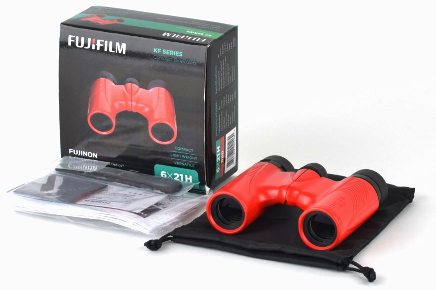 Fujifilm KF 6x21 H -kiikarit - Punainen