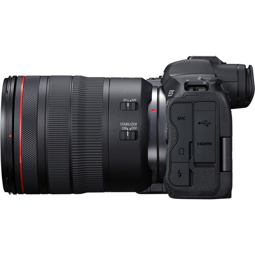 Canon EOS R5 -runko + RF 24-105 F4 IS USM kit + 450e Cashback