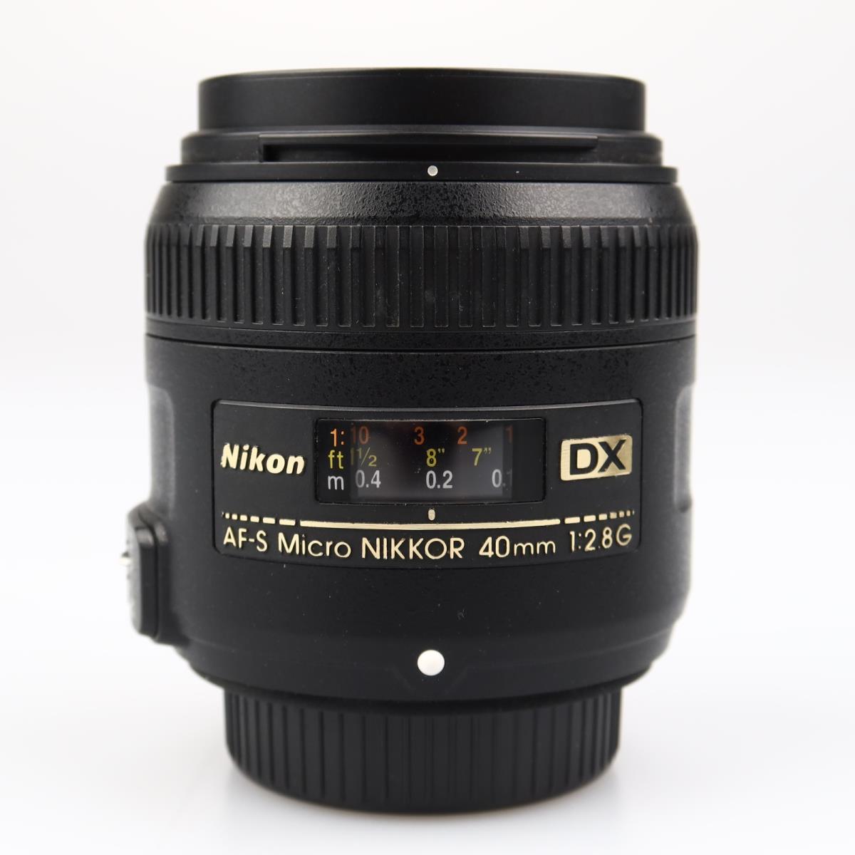 (Myyty) Nikon AF-S Micro Nikkor 40mm f/2.8 G DX (käytetty)