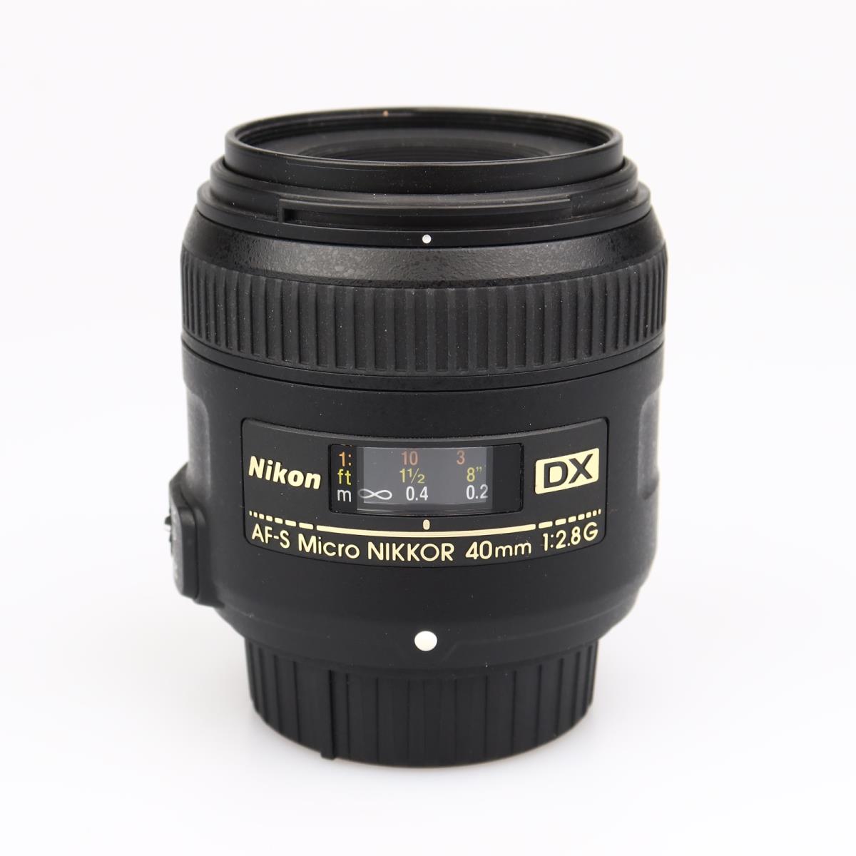(Myyty) Nikon AF-S Micro Nikkor 40mm f/2.8 G DX (käytetty)