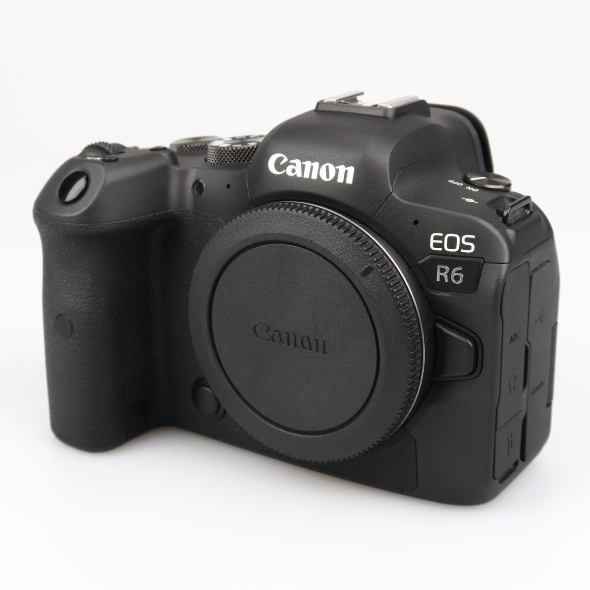 (Myyty) Canon EOS R6 runko (SC max 16000) (käytetty) (takuu)