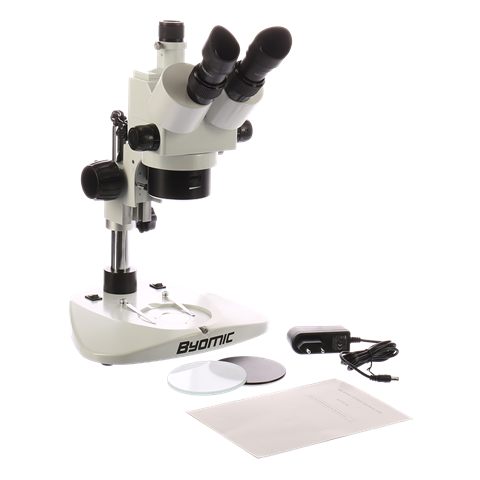 Byomic BYO-ST341 Stereo Microscope - trinokulaarinen mikroskooppi