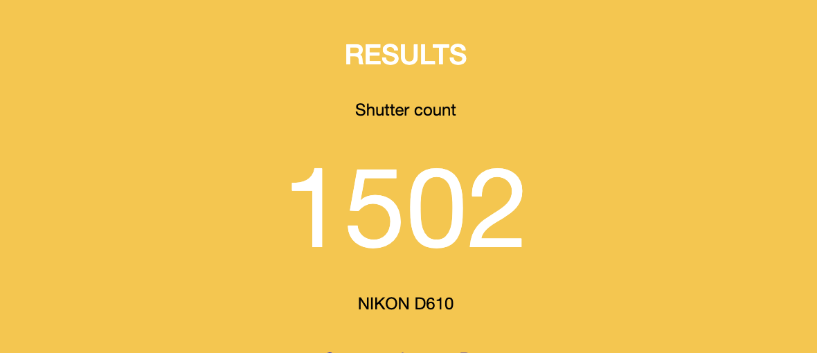 (Myyty) Nikon D610 runko (SC 1510) (käytetty)