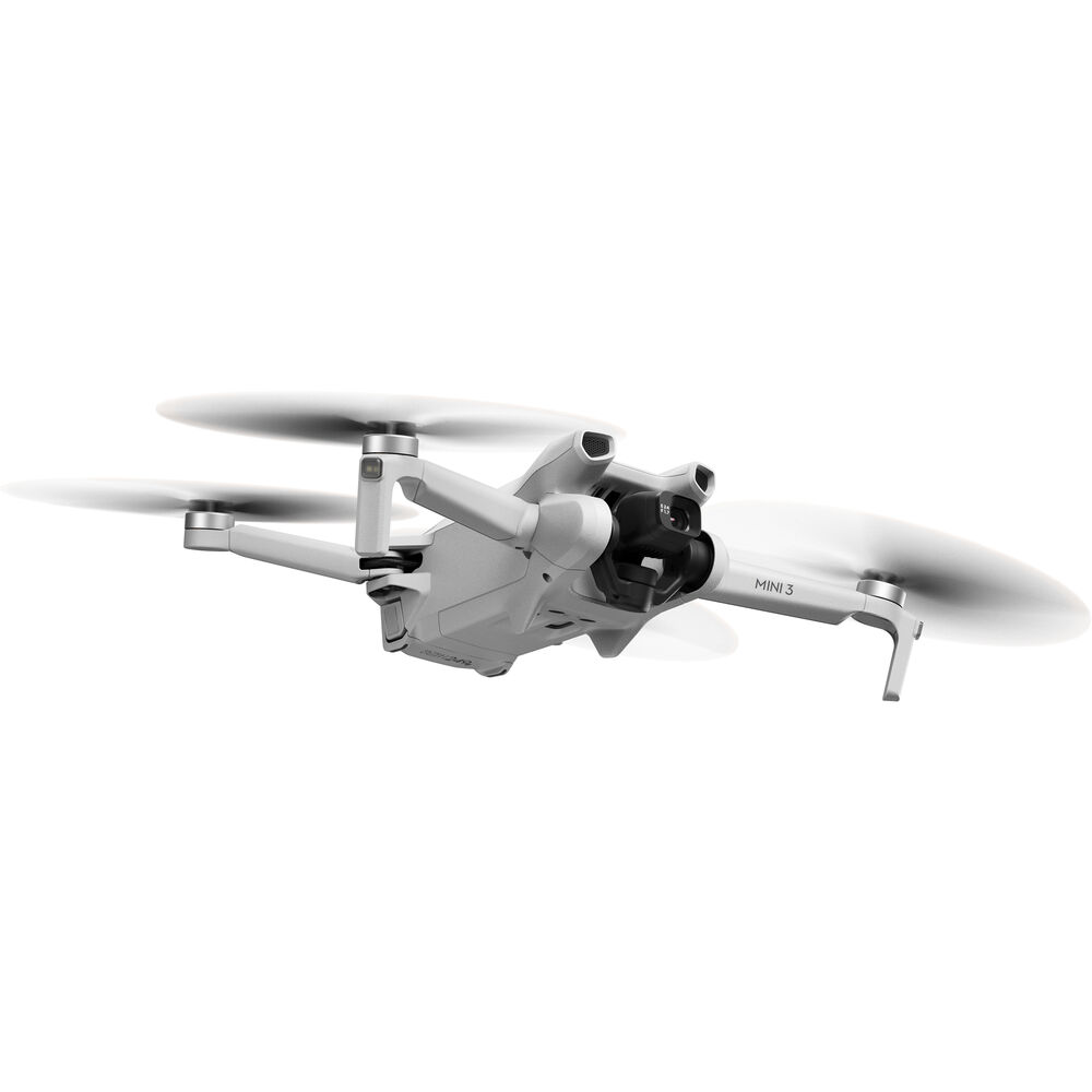 DJI Mini 3 Fly More Combo kit -drone näytöllisellä RC ohjaimella ja varustesetillä