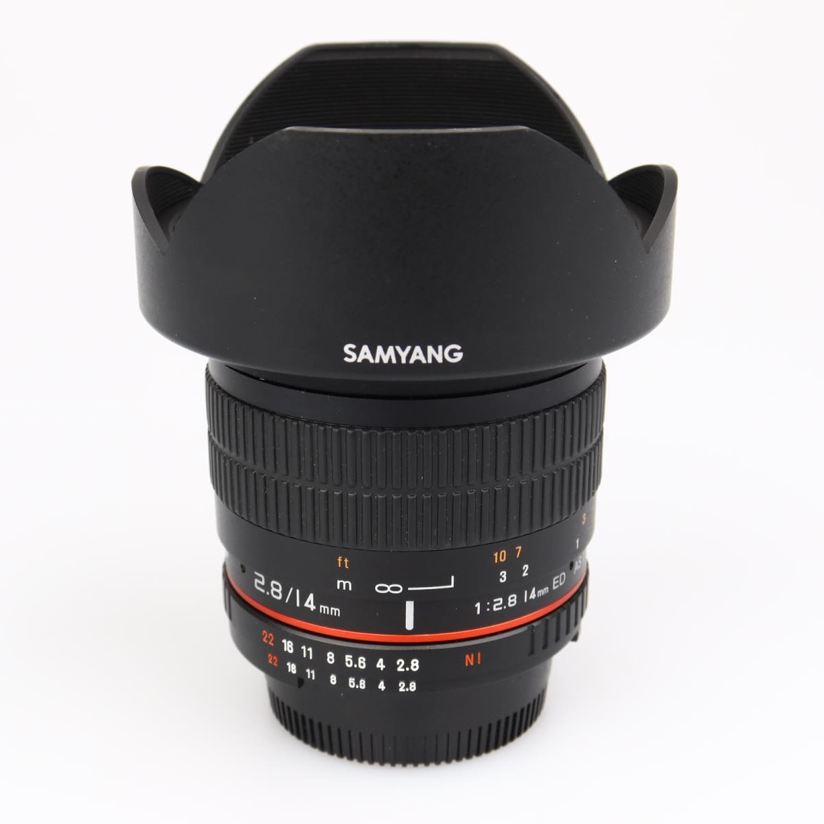 (Myyty) Samyang 14mm f/2.8 ED AS IF UMC (Nikon AE) (käytetty)