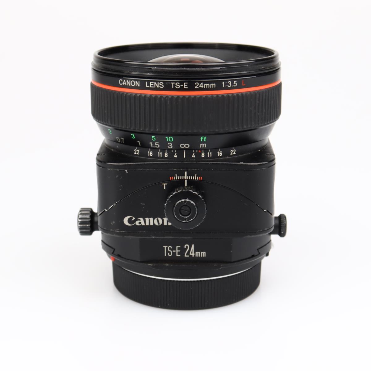 (Myyty) Canon TS-E 24mm f/3.5L tilt-shift objektiivi (käytetty)