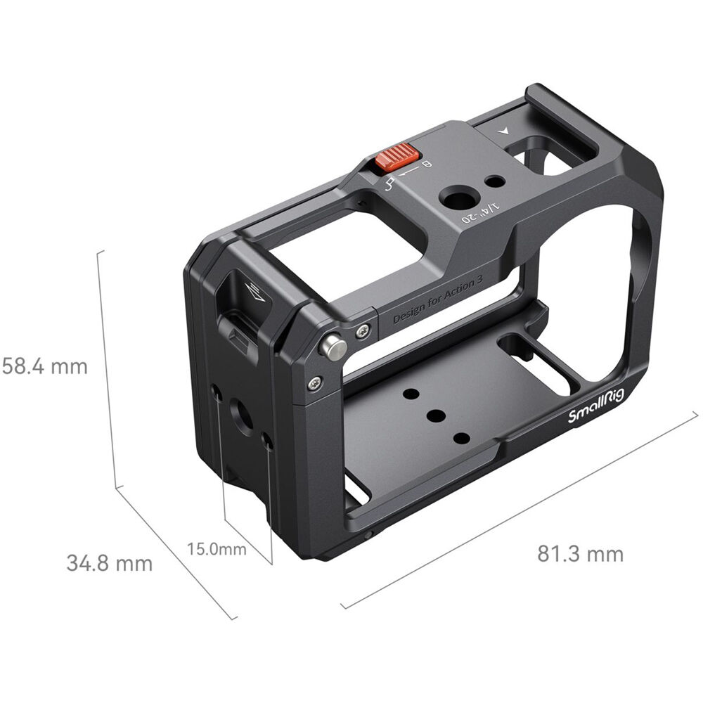 Smallrig 4119B Cage For DJI Osmo Action 3