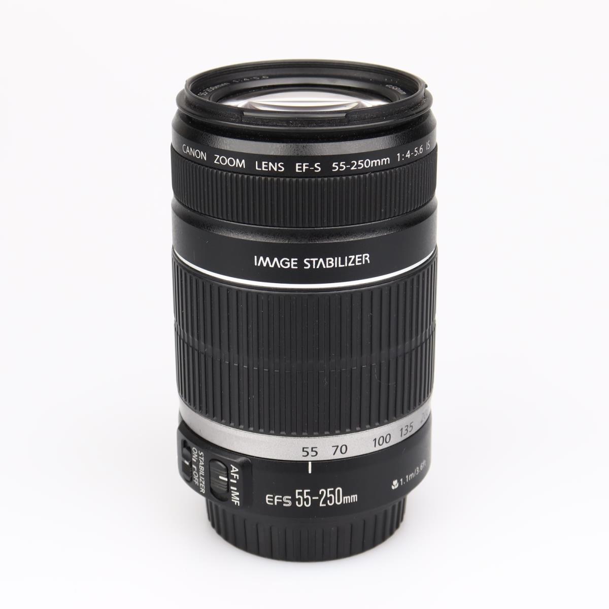 Canon EF-S 55-250mm f/4-5.6 IS zoom-objektiivi (käytetty)