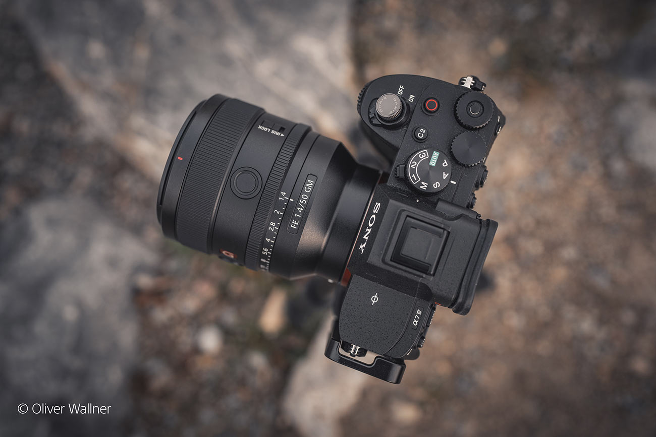 Sony FE 50mm f/1.4 GM -objektiivi