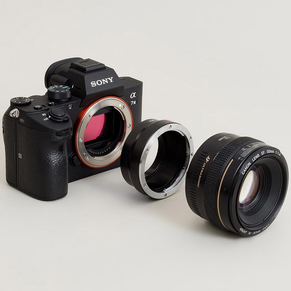 Urth Canon EF - Sony E -adapteri