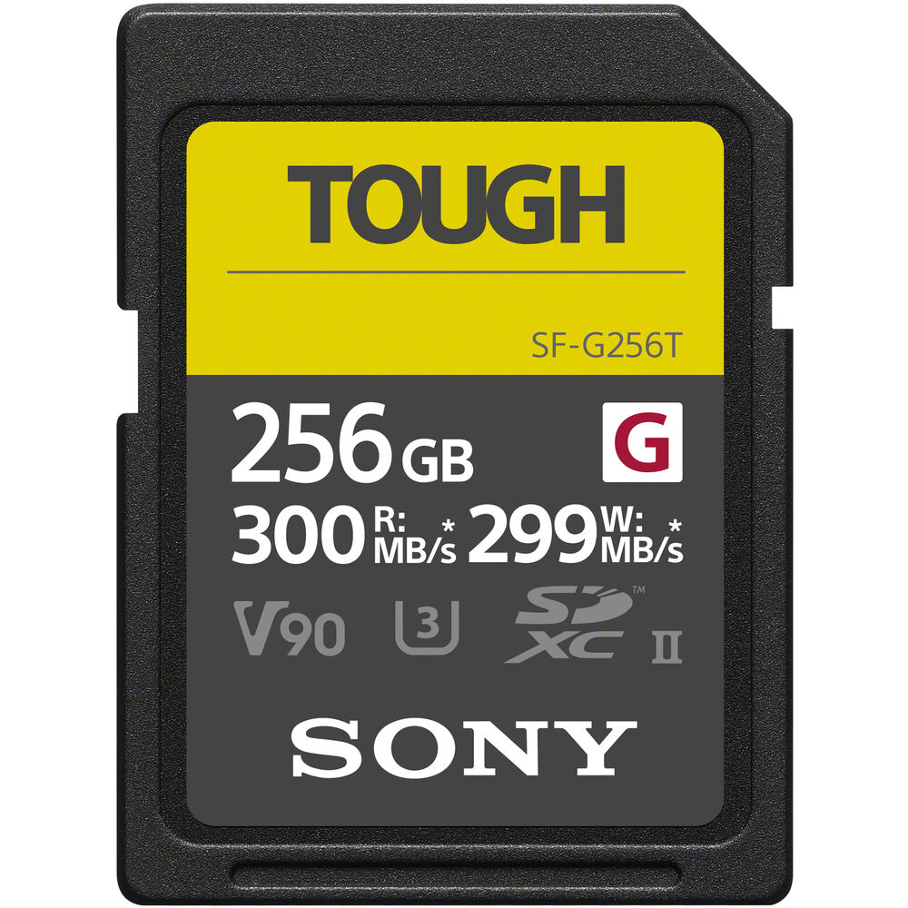 Sony 256GB SF-G Tough Series UHS-II SDXC V90 300MBs -muistikortti + 50€ Cashback
