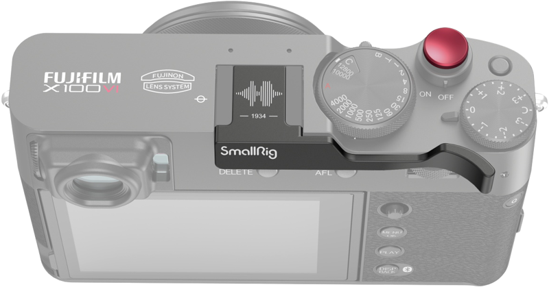 SmallRig 4559 Thumb Grip for Fujifilm X100VI / X100V - Musta