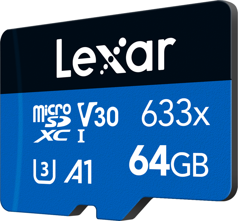 Lexar 64GB microSDXC UHS-I (633x) -muistikortti