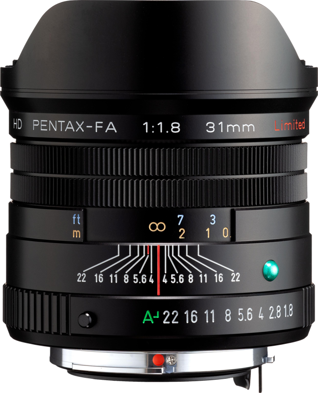 Pentax HD Pentax-FA 31mm f/1.8 Limited -objektiivi