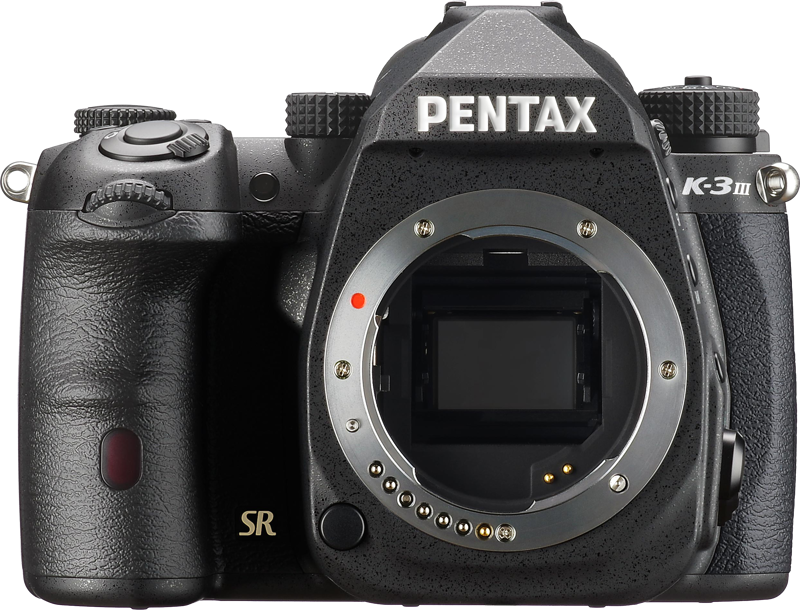Pentax K-3 Mark III -runko - Musta
