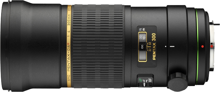 Pentax DA* 300mm f/4.0 ED -objektiivi