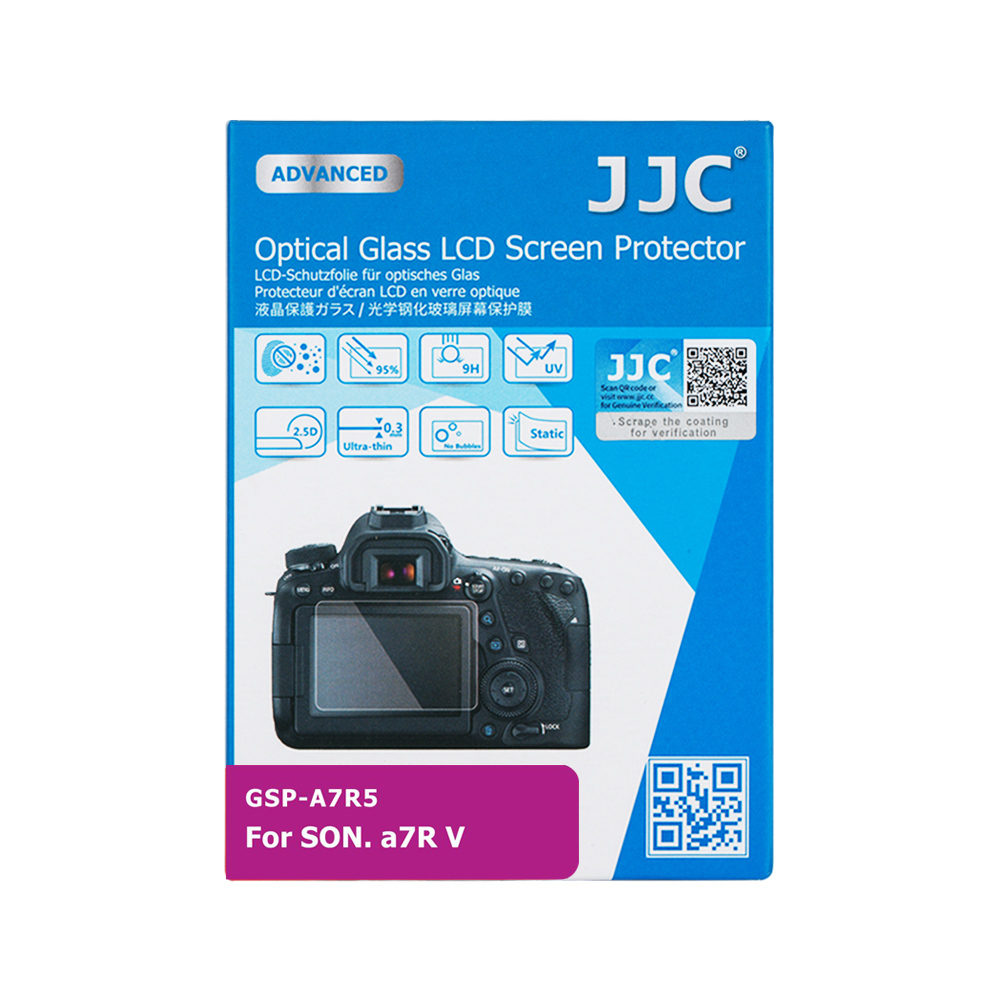 JJC GSP-A7R5 Optical Glass Protector -lasinen näytönsuoja (Sony A7R V)