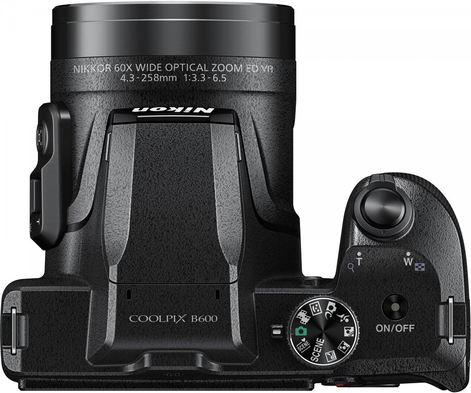 Nikon Coolpix B600 superzoomkamera - Musta