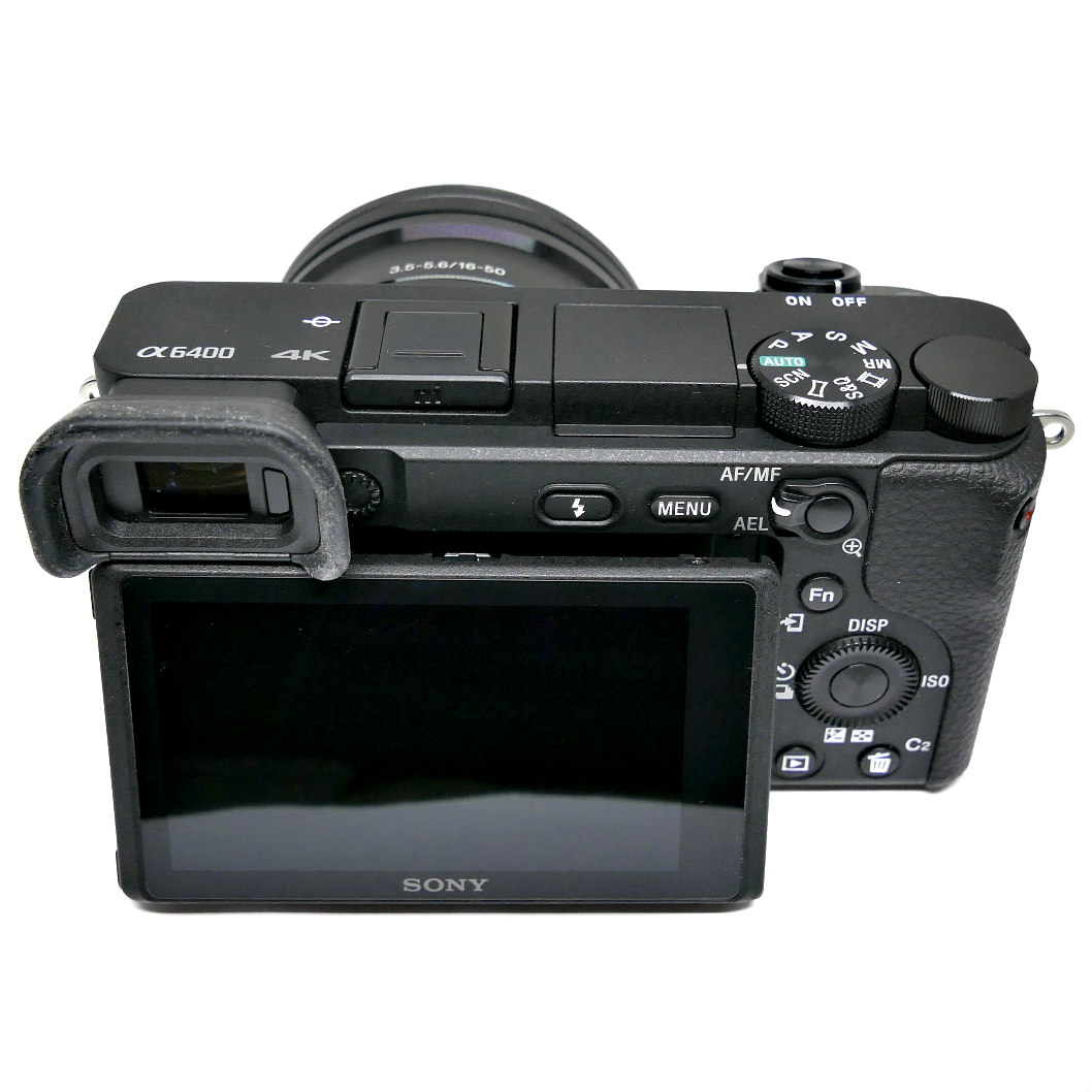 (Myyty) Sony A6400 +E PZ 16-50mm F3.5-5.6 OSS (SC:4150) (käytetty)